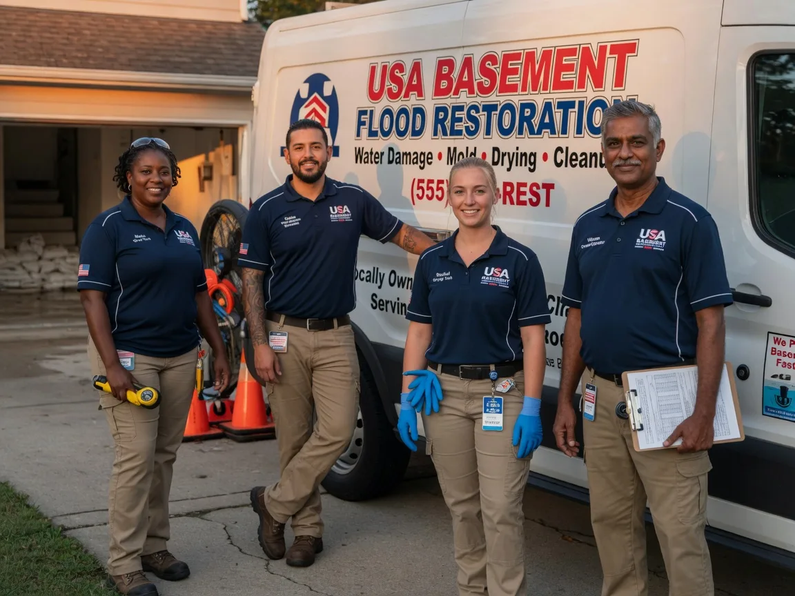 Basement Flood Cleanup company in Bellmont, IL
